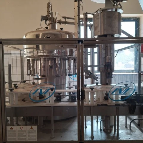 Used Ave BOTTLING LINE Complete Wine Bottling Line NP 707 for wine bottling lines