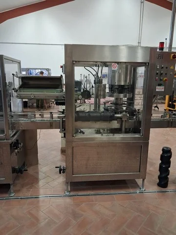 Used GAI 4606DTL Wine Capsuling Machine BC 395 for wine bottling lines