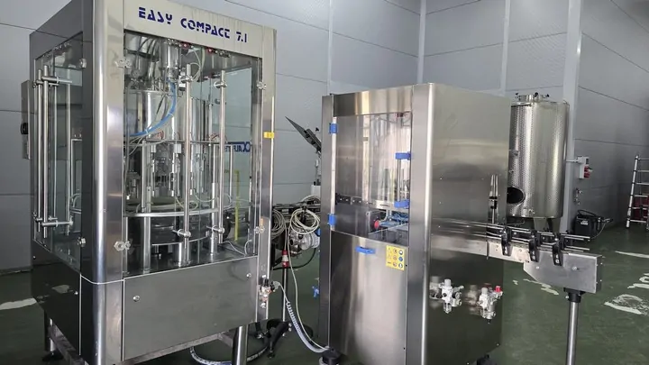 Used Alfatek Complete Wine Bottling Line NP 627 for wine bottling lines