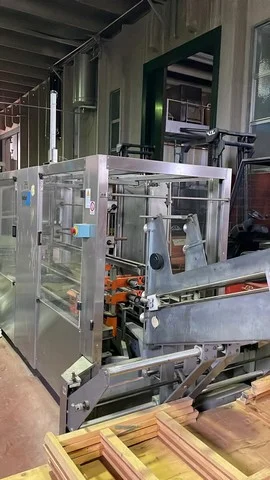 Used ASTEPO Bag-in-Box Wine Filling Machine OP 9 for wine bottling lines