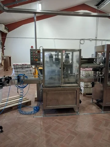 Used GAI 5008 Bottle Washer-Dryer for Wine Bottling Lines M 83 for wine bottling lines