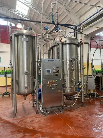 Used Simonazzi carbogea 300 Saturator for Beverage Bottling Lines Z 16 for wine bottling lines