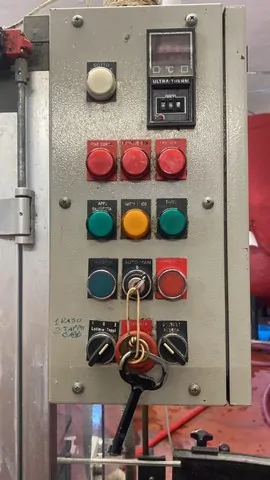 Used Robino & Galandrino Wine Capsuling Machine BC 343 for wine bottling lines