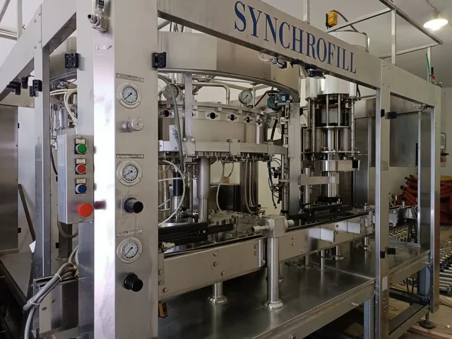 Used MBF Syncrofill 1440.32hp/360.4R Wine Filling Monoblock QT 793 for wine bottling lines