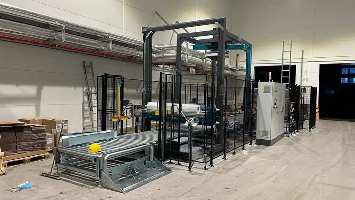 Used Atlanta REVOLUTION LS Pallet Wrapper for Wine Bottling Lines A 54 for wine bottling lines