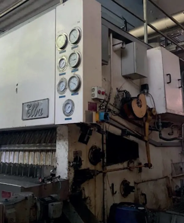 Used Simonazzi ELBA 2B24 Bottle Washer for Wine Bottling Lines L 32 for wine bottling lines