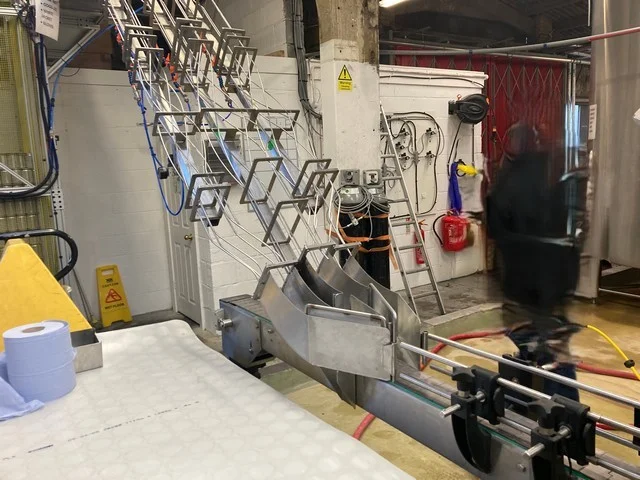 Used Pneumatic Scale Angelus BOTTLING LINE Complete Wine Bottling Line NP 714 for wine bottling lines