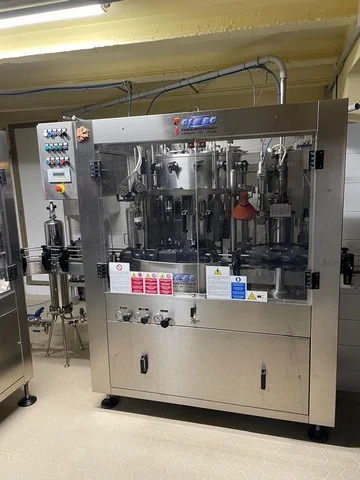 Used CIMEC AM S 12/1 R/F Wine Filling Monoblock QT 790 for wine bottling lines