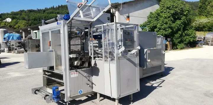 Used Novopac CS 1/070/BM Shrink Wrapper for Wine Bottling Lines F 82 for wine bottling lines