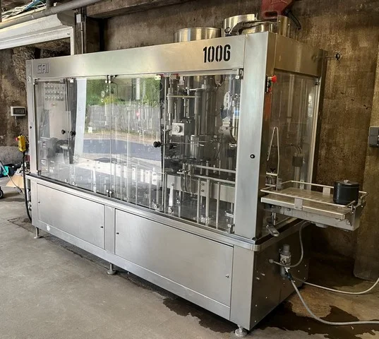 Used GAI 10006W-002 Wine Filling Monoblock QT 760 for wine bottling lines
