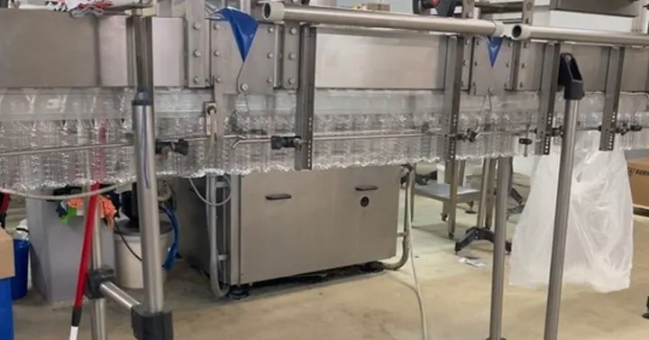 Used ICS Complete Wine Bottling Line NP 537 for wine bottling lines