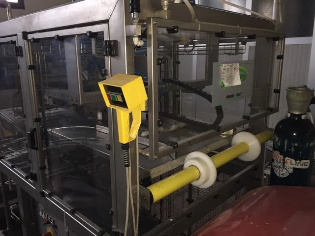 Used ASTEPO CF 1H/1 UPGRADE Carton Packaging Machine for Wine Lines OP 3 for wine bottling lines