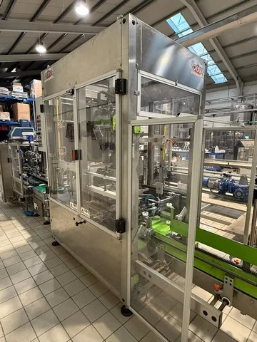Used OMA STELLA TU 300 Wine Case Packer JL 300 for wine bottling lines