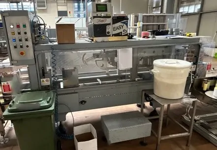Used Mas Pack Seal 1200 Case Sealer for Wine Bottling Lines C 83 for wine bottling lines