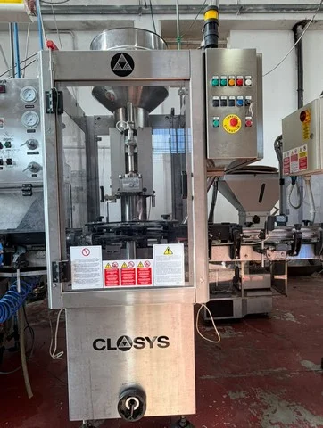 Used Arol GEMINI “RF” Sparkling Wine Corking Machine X 463 for wine bottling lines