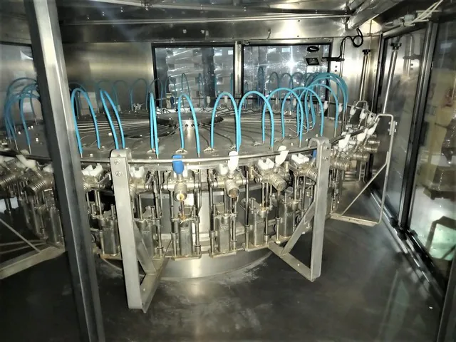 Used MBF Wine Bottle Rinser UW 134 for wine bottling lines