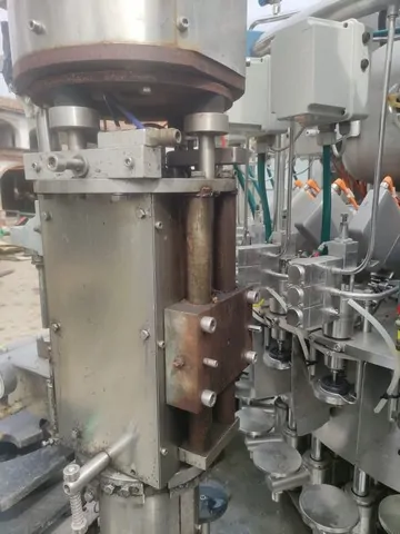 Used Mb Impianti Wine Filling Monoblock QT 631 for wine bottling lines