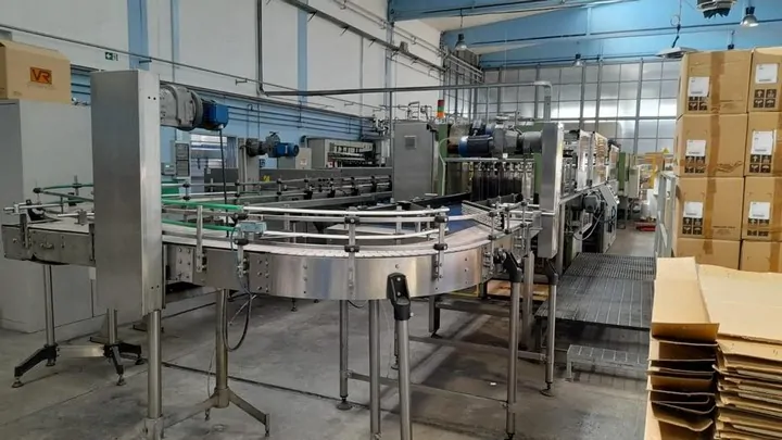 Used Zambelli LFT 50 Complete Wine Bottling Line NP 572 for wine bottling lines