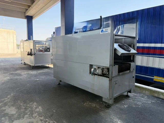 Used Novopac CD1 070 BM 2007 Shrink Wrapper for Wine Bottling Lines F 88 for wine bottling lines