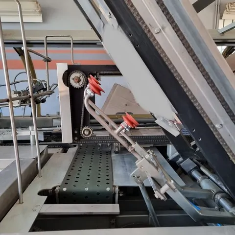 Used Baumer Wine Case Packer JL 225 for wine bottling lines