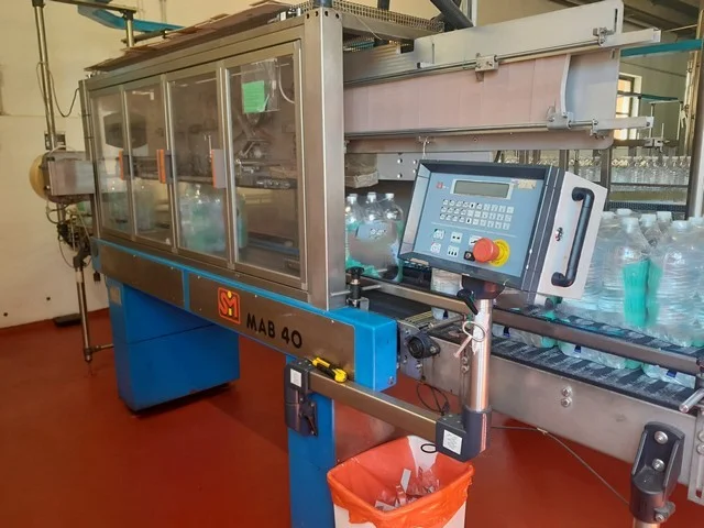 Used SMI mab 40 Bottle Handling Machine for Wine Lines MN 5 for wine bottling lines
