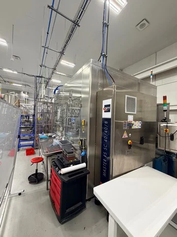 Used CFT MASTER RS/CS 40/40/8 Wine Filling Monoblock QT 797 for wine bottling lines